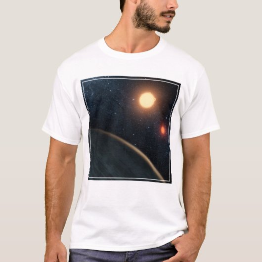 Artist's Concept Illustrating Kepler-16b. T-shirt (Voorkant)