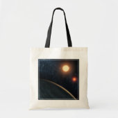 Artist's Concept Illustrating Kepler-16b. Tote Bag (Voorkant)