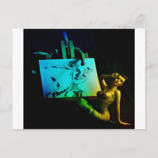 ARTIST'S MUSE.jpg Briefkaart