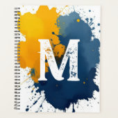 Artist's Paint Splatter Planner (Voorkant)