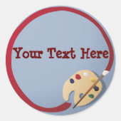 Artist's Palette Stickers (Voorkant)