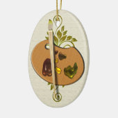 Artists Pallette Ornament (Links)
