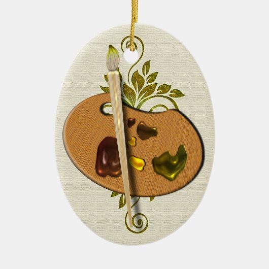 Artists Pallette Ornament (Voorkant)