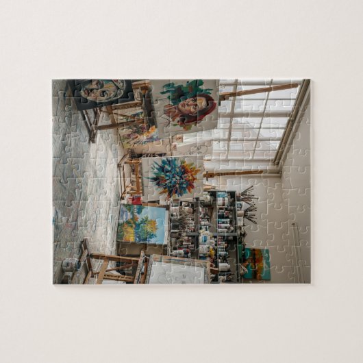 Artist's studio legpuzzel (Horizontaal)