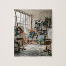 Artist's studio legpuzzel