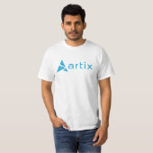 Artix logo op borst T-shirt (Voorkant volledig)