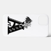 ArtKSZP-Logo met Golem Black en White Design Case-Mate iPhone Case (Achterkant (horizontaal))