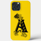 ArtKSZP-Logo met Golem en Skull Case-Mate iPhone Case (Achterkant)