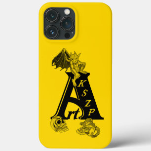 ArtKSZP-Logo met Golem en Skull Case-Mate iPhone Case