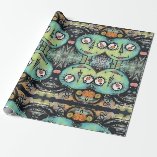 ArtLady 10 Charmant en verontrust Cadeaupapier (Uitgerold)