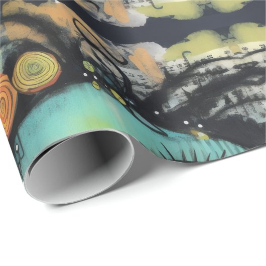 ArtLady 10 Charmant en verontrust Cadeaupapier (Rol Hoek)