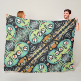 ArtLady 10 Charmant en verontrust Fleece Deken