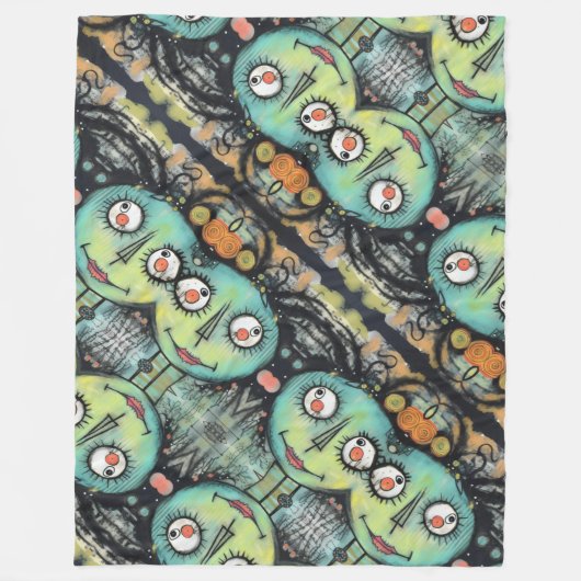 ArtLady 10 Charmant en verontrust Fleece Deken (Voorkant)