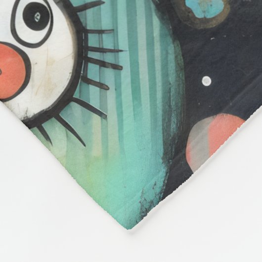 ArtLady 10 Charmant en verontrust Fleece Deken (Hoek)