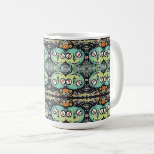 ArtLady 10 Charmant en verontrust Koffiemok (Voorkant rechts)