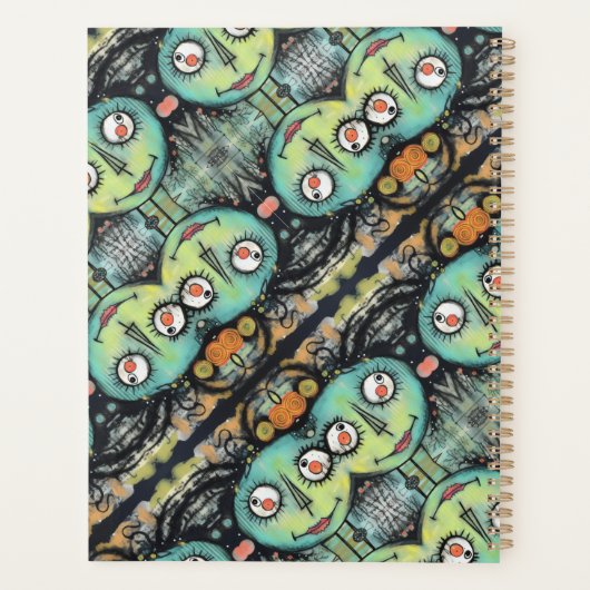 ArtLady 10 Charmant en verontrust Planner (Achterkant)