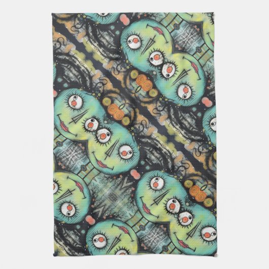 ArtLady 10 Charmant en verontrust Theedoek (Verticaal)