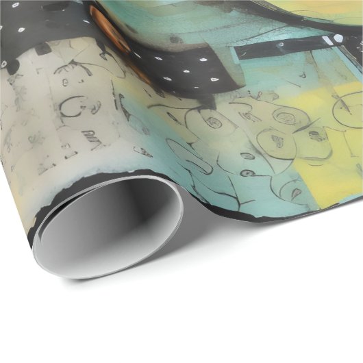 ArtLady 11 Charmant en verontrust Cadeaupapier (Rol Hoek)