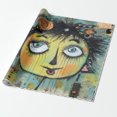 ArtLady 11 Charmant en verontrust Cadeaupapier (Uitgerold)