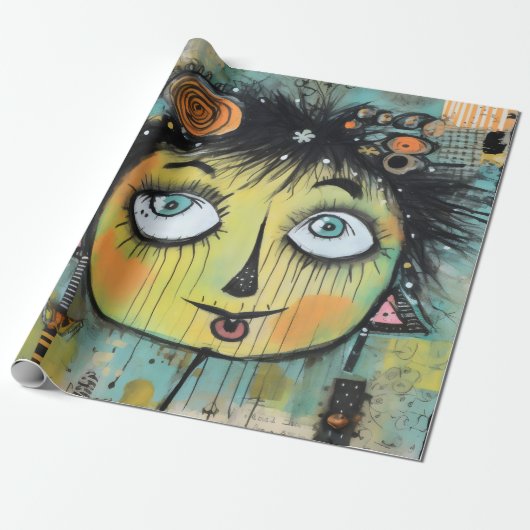 ArtLady 11 Charmant en verontrust Cadeaupapier (Uitgerold)