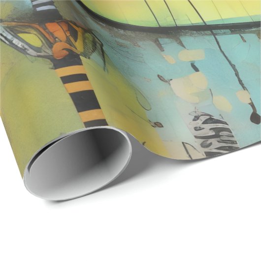 ArtLady 11 Charmant en verontrust Cadeaupapier (Rol Hoek)