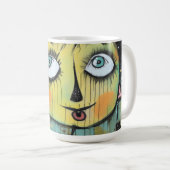 ArtLady 11 Charmant en verontrust Koffiemok (Voorkant rechts)