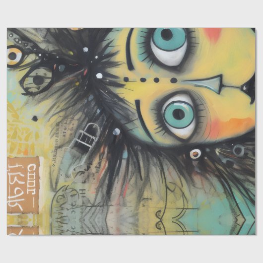 ArtLady 12 Charmant en verontrust Cadeaupapier (Vlak)