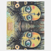 ArtLady 12 Charmant en verontrust Fleece Deken (Voorkant)