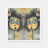 ArtLady 12 Charmant en verontrust Servet (Voorkant)