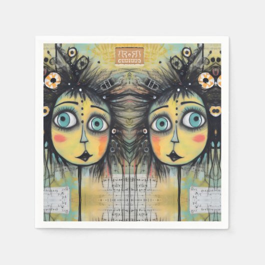 ArtLady 12 Charmant en verontrust Servet (Voorkant)