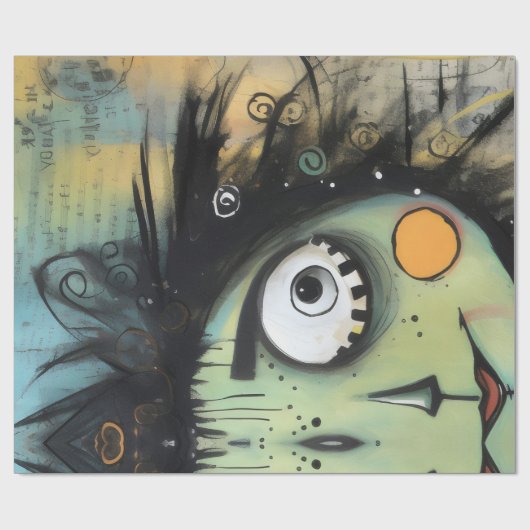 ArtLady 13 Charmant en bedroefd Cadeaupapier (Vlak)