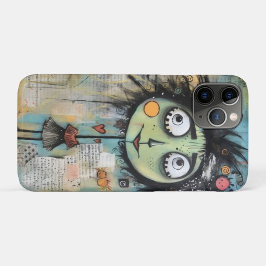 ArtLady 13 Charmant en bedroefd Case-Mate iPhone Case (Achterkant (horizontaal))