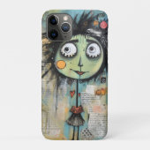 ArtLady 13 Charmant en bedroefd Case-Mate iPhone Case (Achterkant)