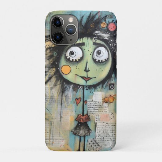 ArtLady 13 Charmant en bedroefd Case-Mate iPhone Case (Achterkant)