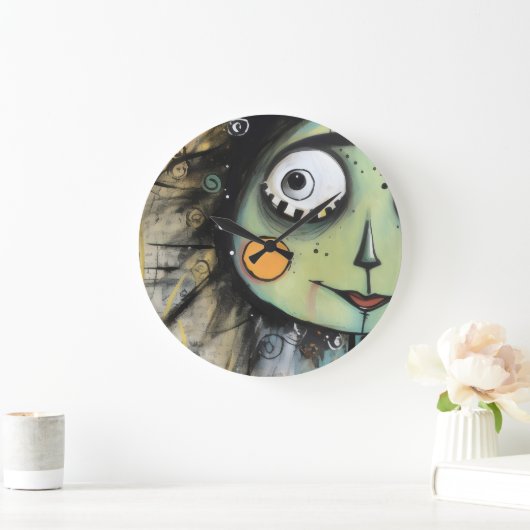 ArtLady 13 Charmant en bedroefd Grote Klok (Huis)