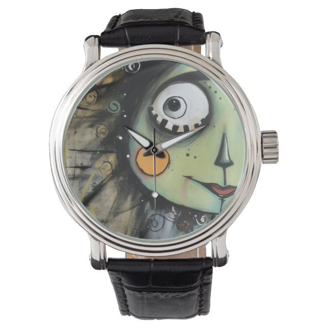 ArtLady 13 Charmant en bedroefd Horloge (Voorkant)