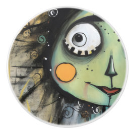 ArtLady 13 Charmant en bedroefd Keramische Knop