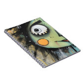 ArtLady 13 Charmant en bedroefd Notitieboek (Rechterzijde)