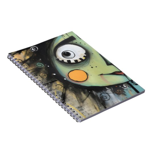 ArtLady 13 Charmant en bedroefd Notitieboek (Rechterzijde)