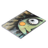 ArtLady 13 Charmant en bedroefd Notitieboek (Linkerzijde)