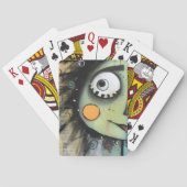 ArtLady 13 Charmant en bedroefd Pokerkaarten (Achterkant)