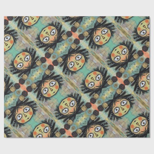 ArtLady 14 Charmant en verontrust Cadeaupapier (Vlak)