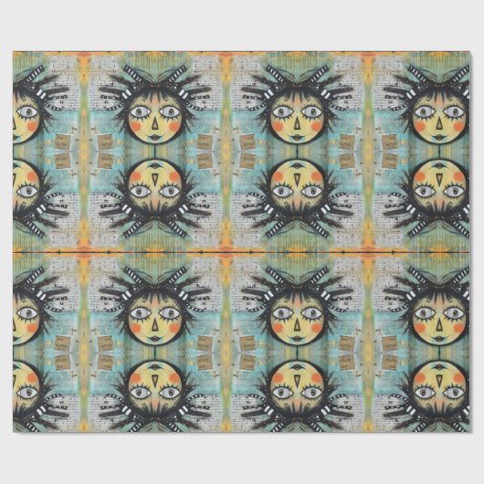 ArtLady 14 Charmant en verontrust Cadeaupapier (Vlak)