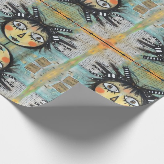 ArtLady 14 Charmant en verontrust Cadeaupapier (Hoek)