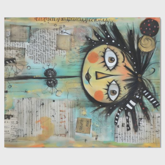 ArtLady 14 Charmant en verontrust Cadeaupapier (Vlak)