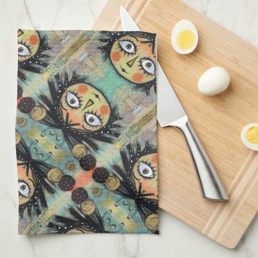 ArtLady 14 Charmant en verontrust Theedoek (Quarter Fold)