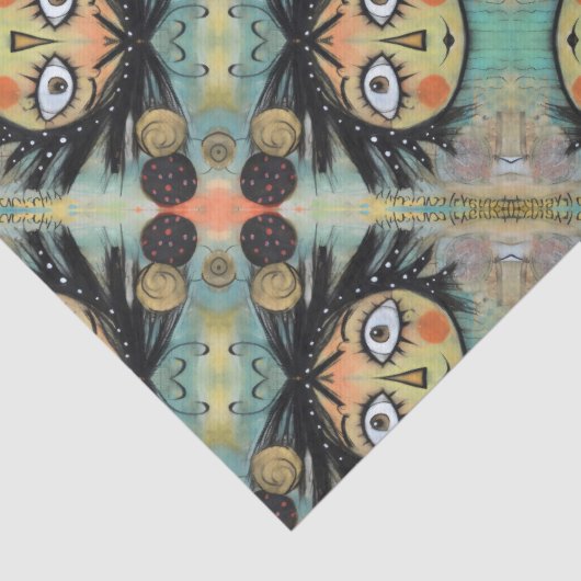 ArtLady 14 Charmant en verontrust Tissuepapier (Detail)