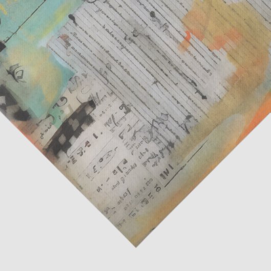 ArtLady 14 Charmant en verontrust Tissuepapier (Detail)