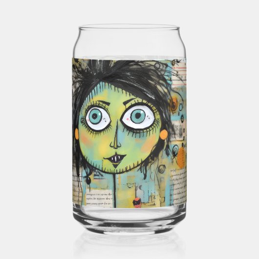 ArtLady 15 Charmant en bedroefd Blikvorm Glas (Voorkant)