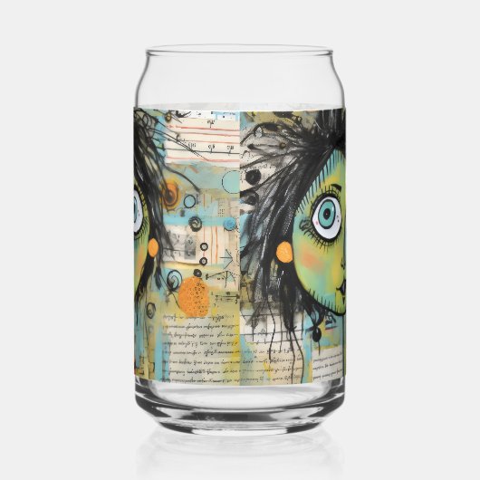 ArtLady 15 Charmant en bedroefd Blikvorm Glas (Rechts)